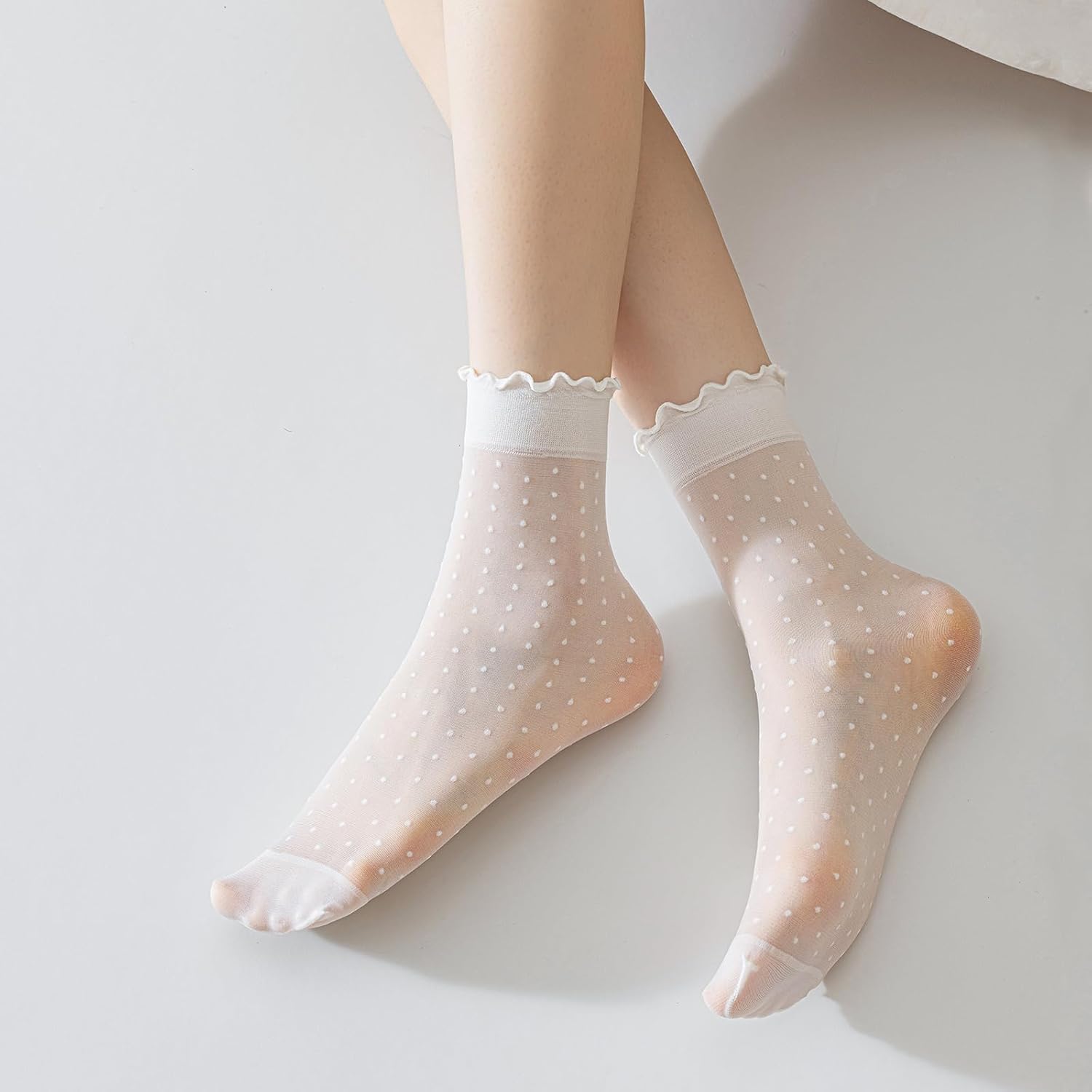 Silk Sheer Ankle Socks