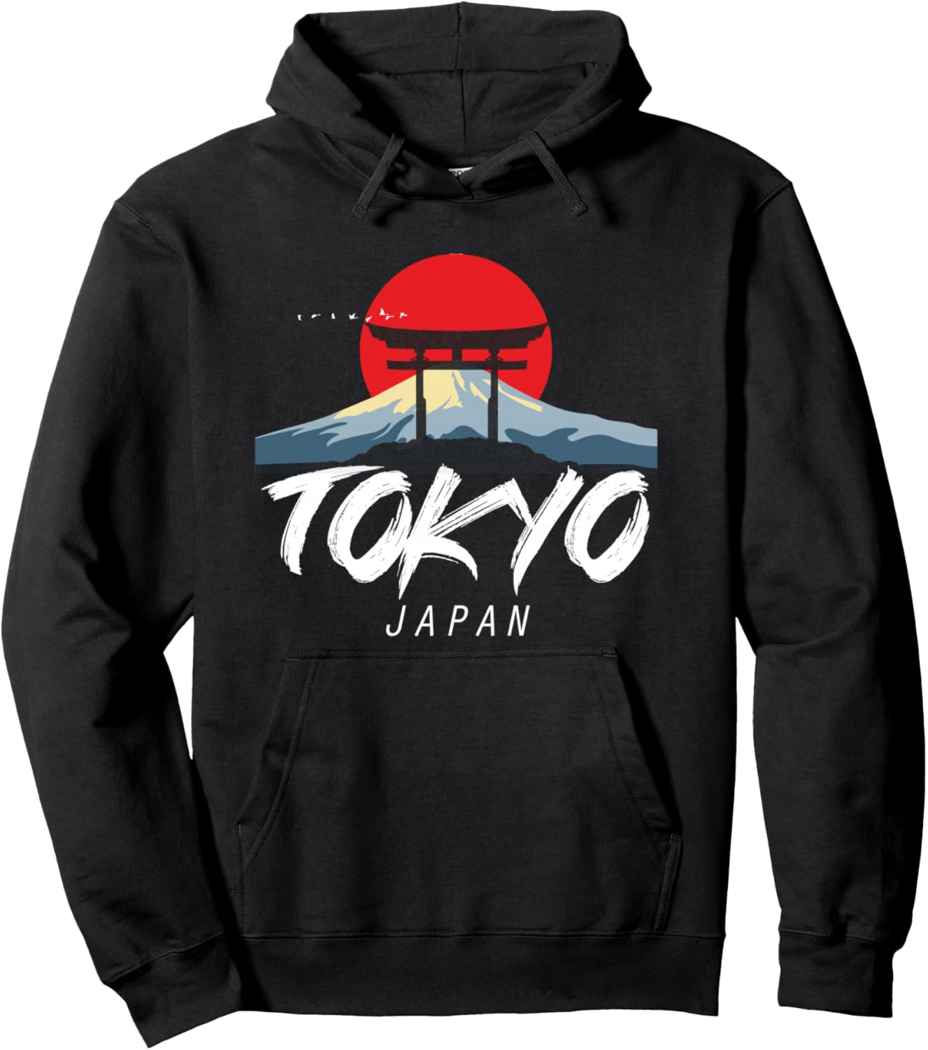 Mount Fuji Temple Hoodie