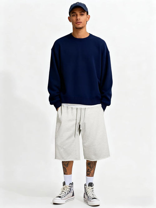 Everyday Baggy Cotton Shorts