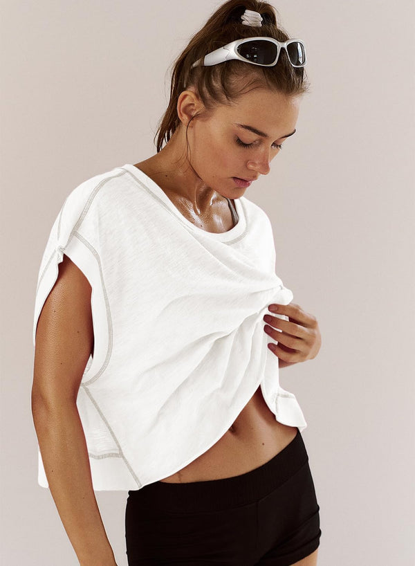 Breezy Motion Open-Back Active Tee