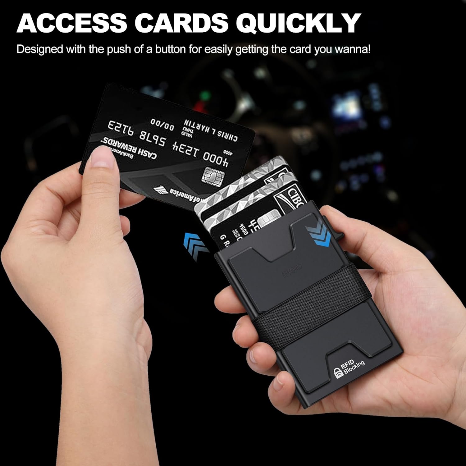 Slim Pocket Pop-Up Card Wallet