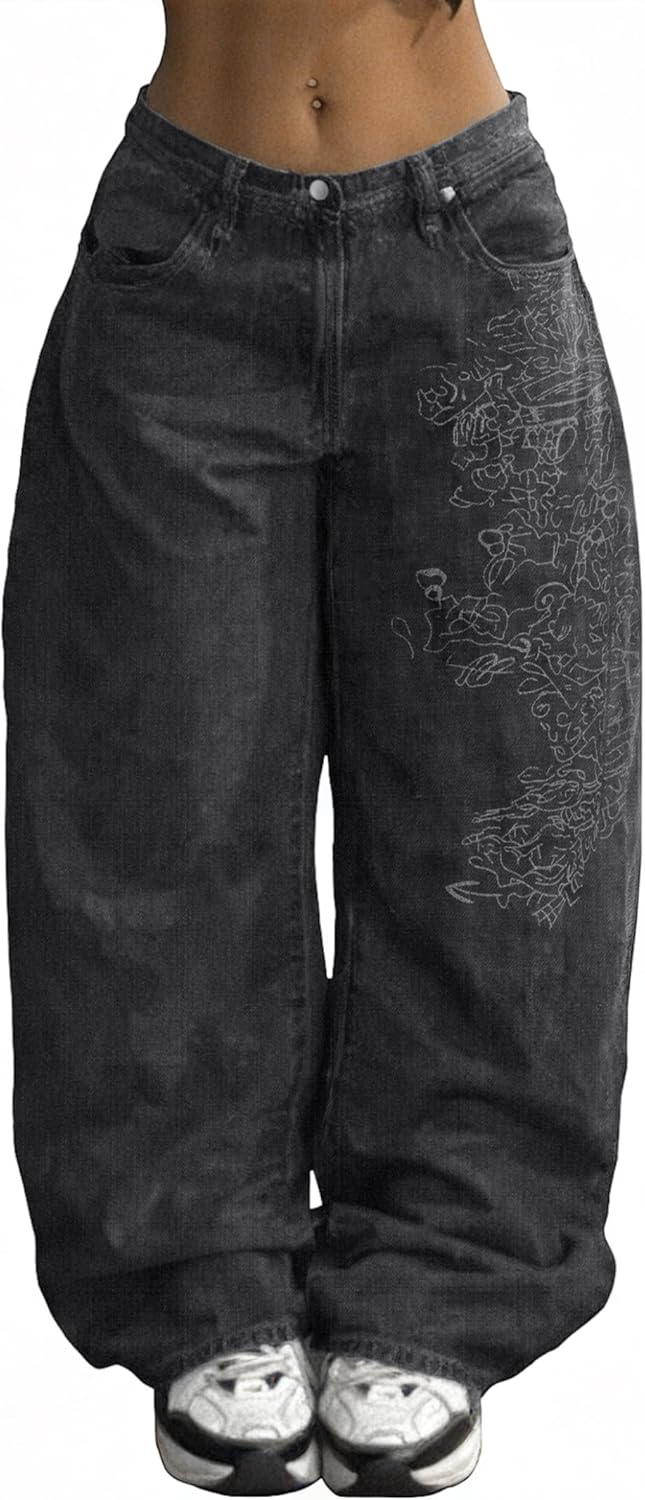Urban Loose Denim Pants