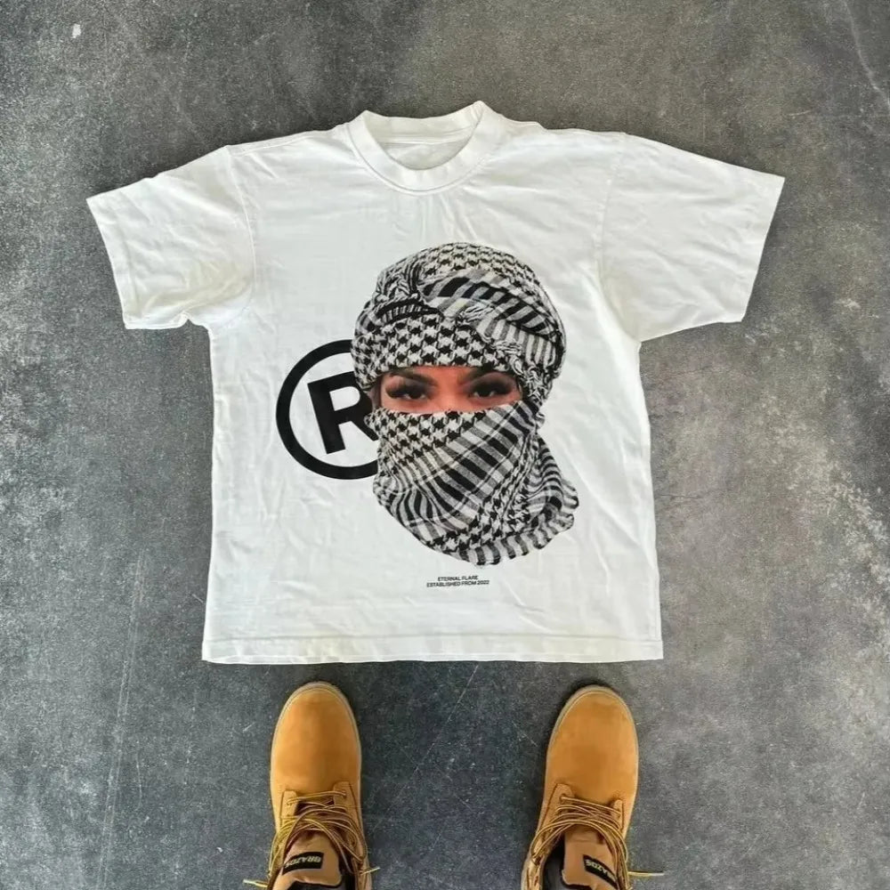 Retro Streetwear Graphic Tee