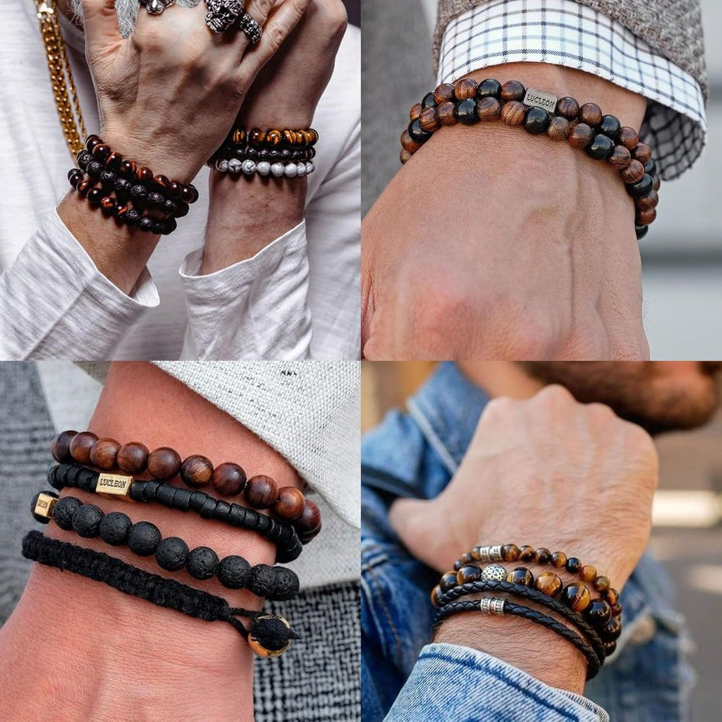 Tiger Eye Power Beaded Bracelet