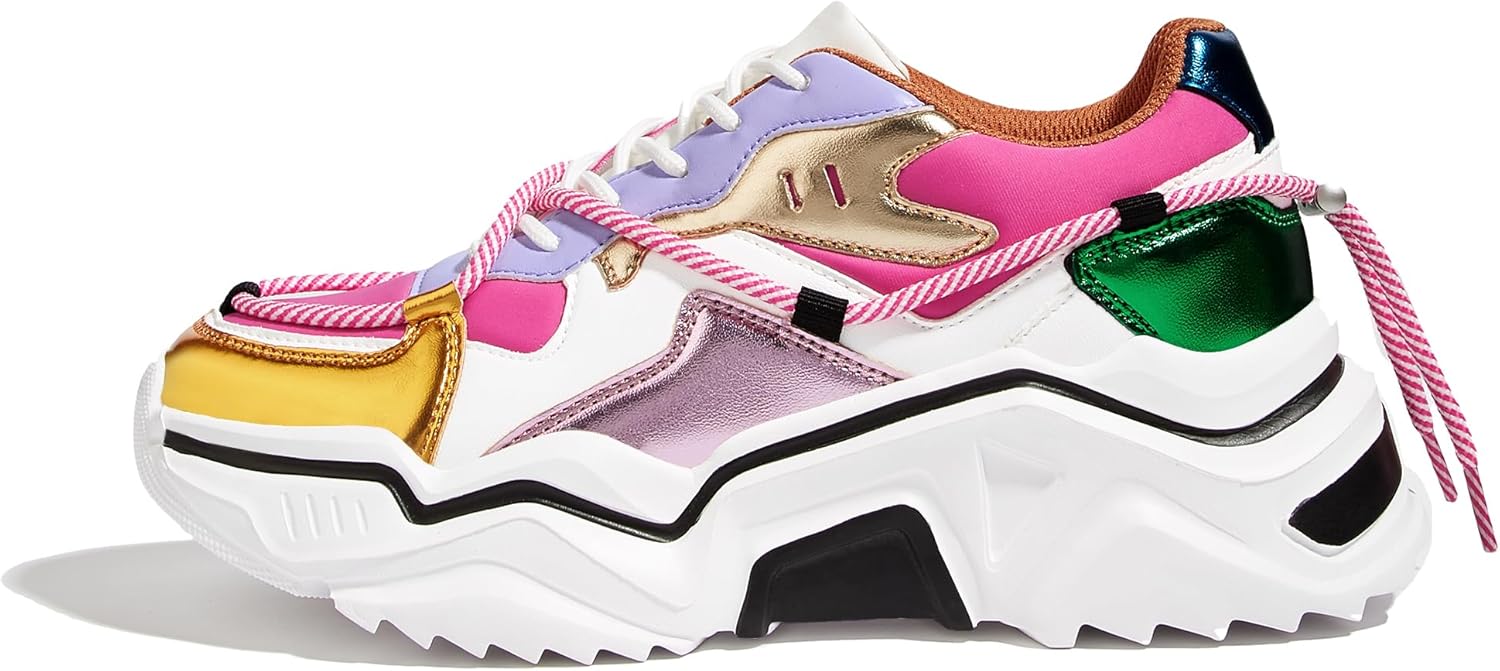 Colorpop Platform Sneakers