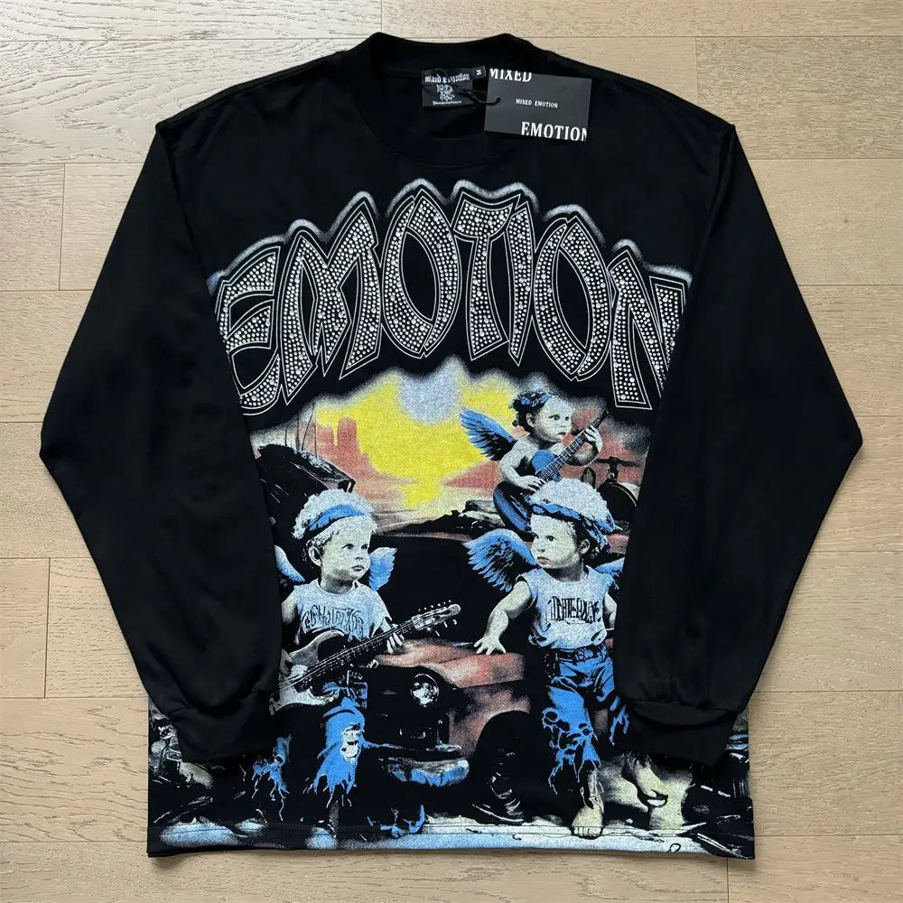 Mixed Emotion Oversized Tee