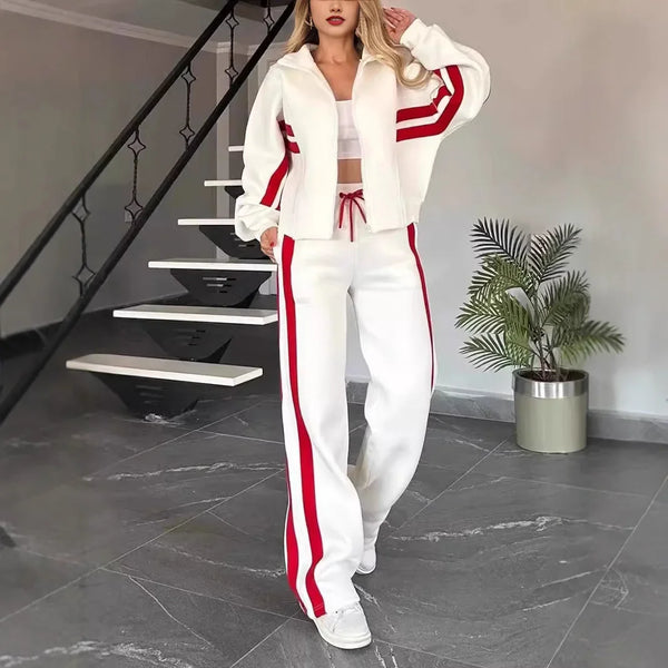 Everyday Striped Track Set