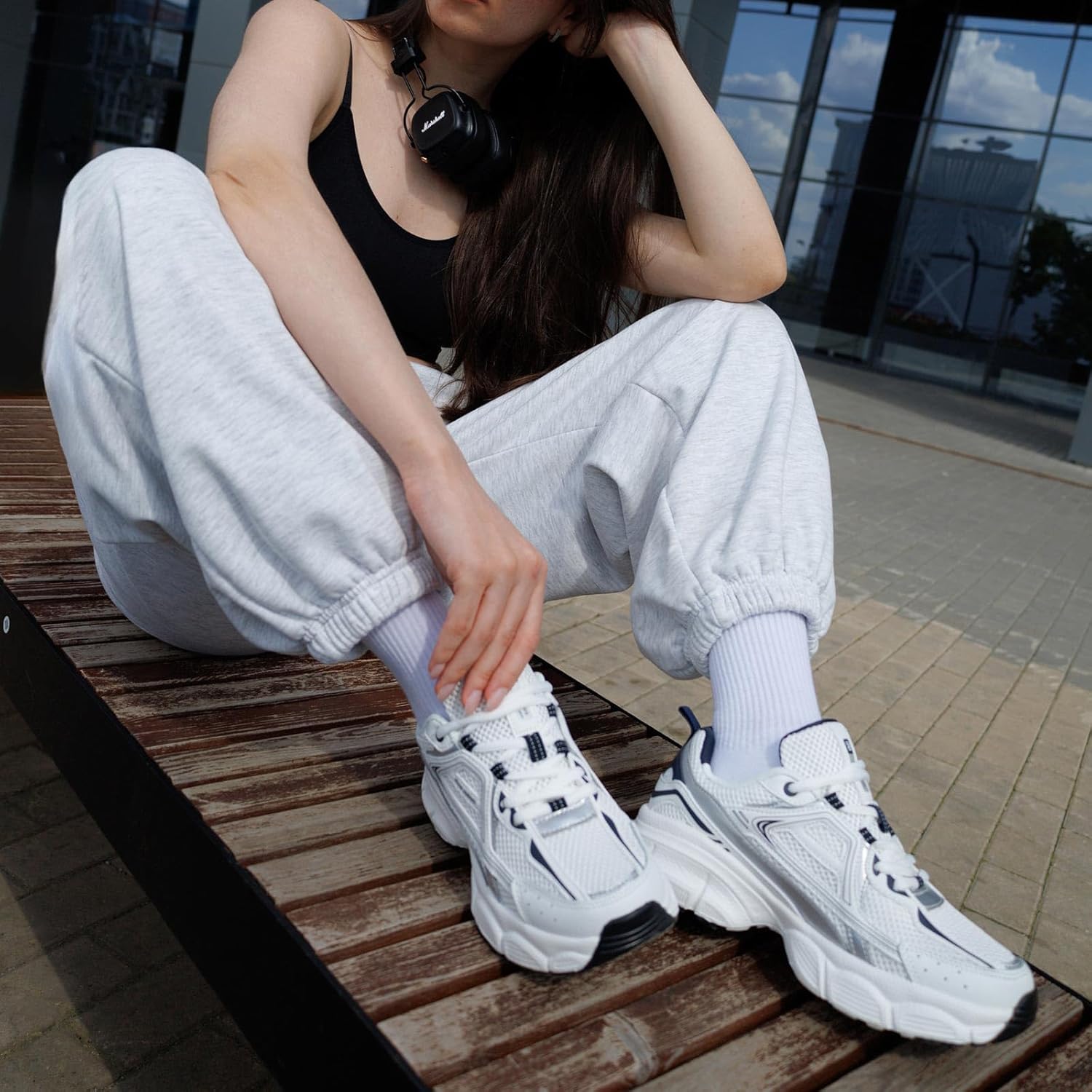 StreetLift Urban Chunky Comfort Walking Sneaker