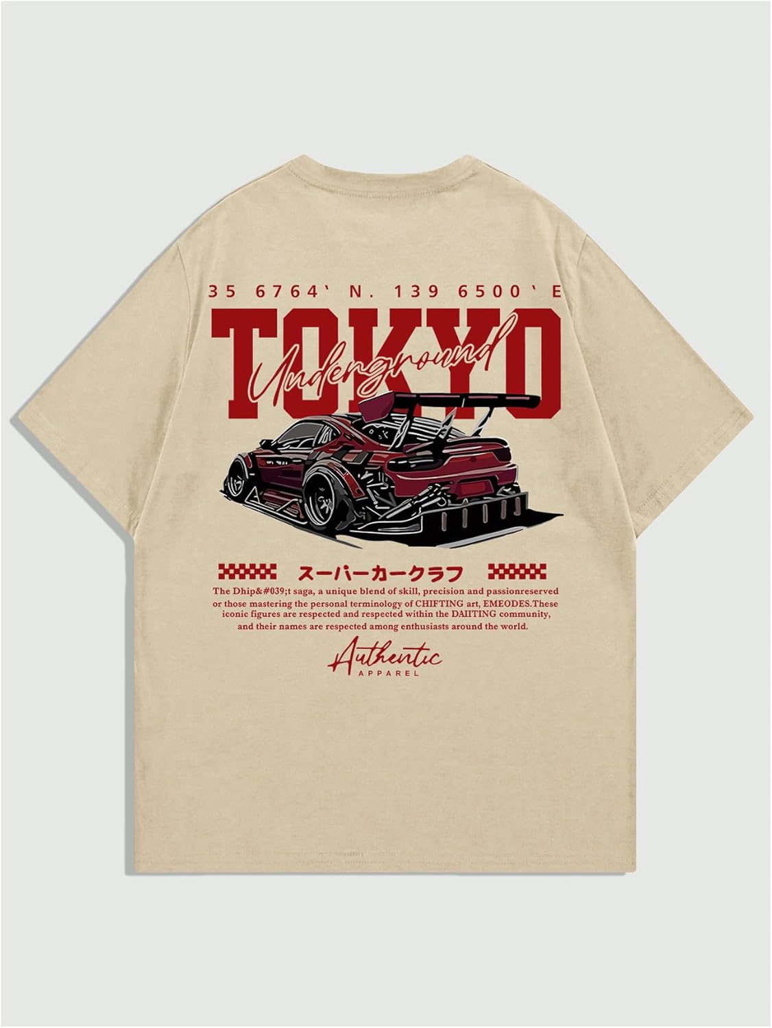 Comfortable Street Graphic Tee Shirt