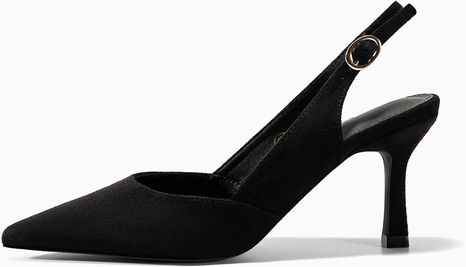 Sharp Comfort Kitten Heels