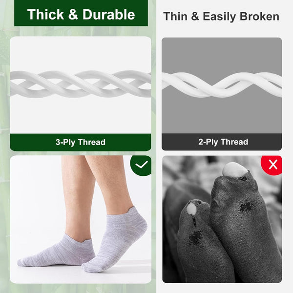 Bamboo Breeze Ankle Comfort Socks