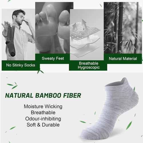 Bamboo Breeze Ankle Comfort Socks