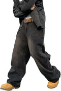 Urban Relaxed Baggy Wide-Leg Jeans