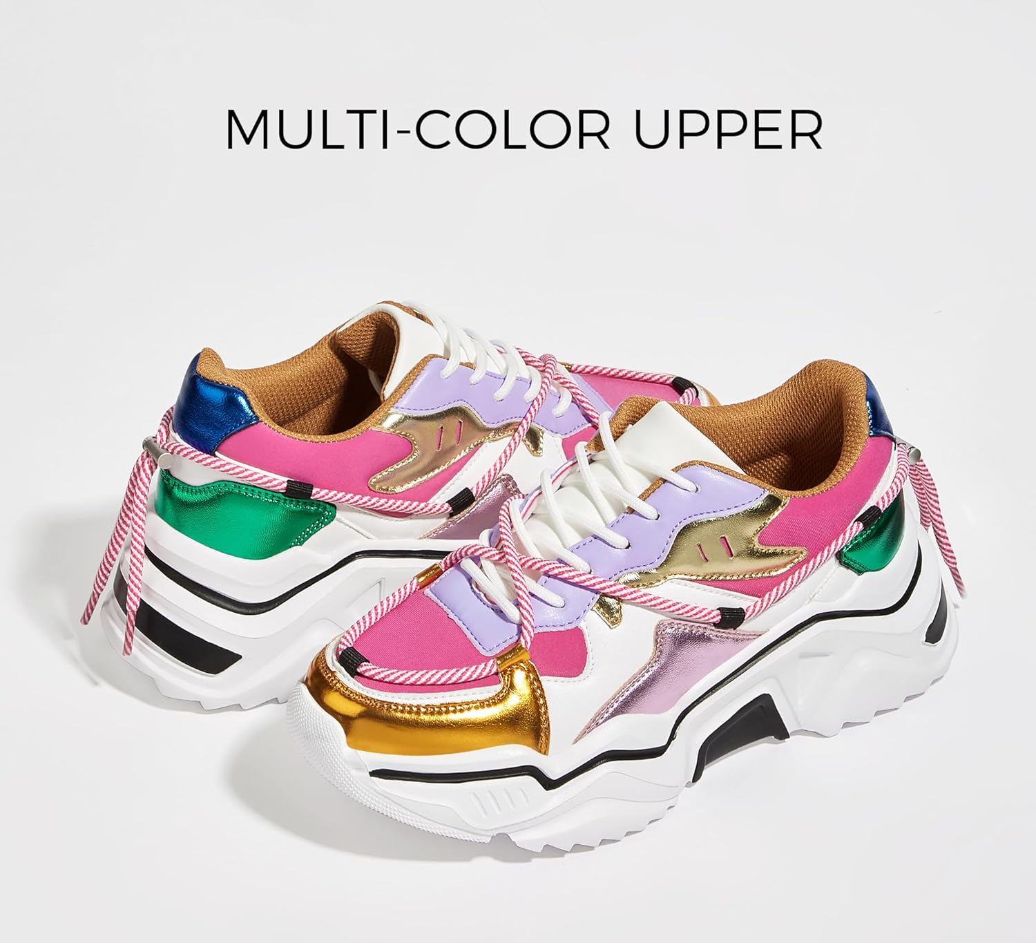 Colorpop Platform Sneakers