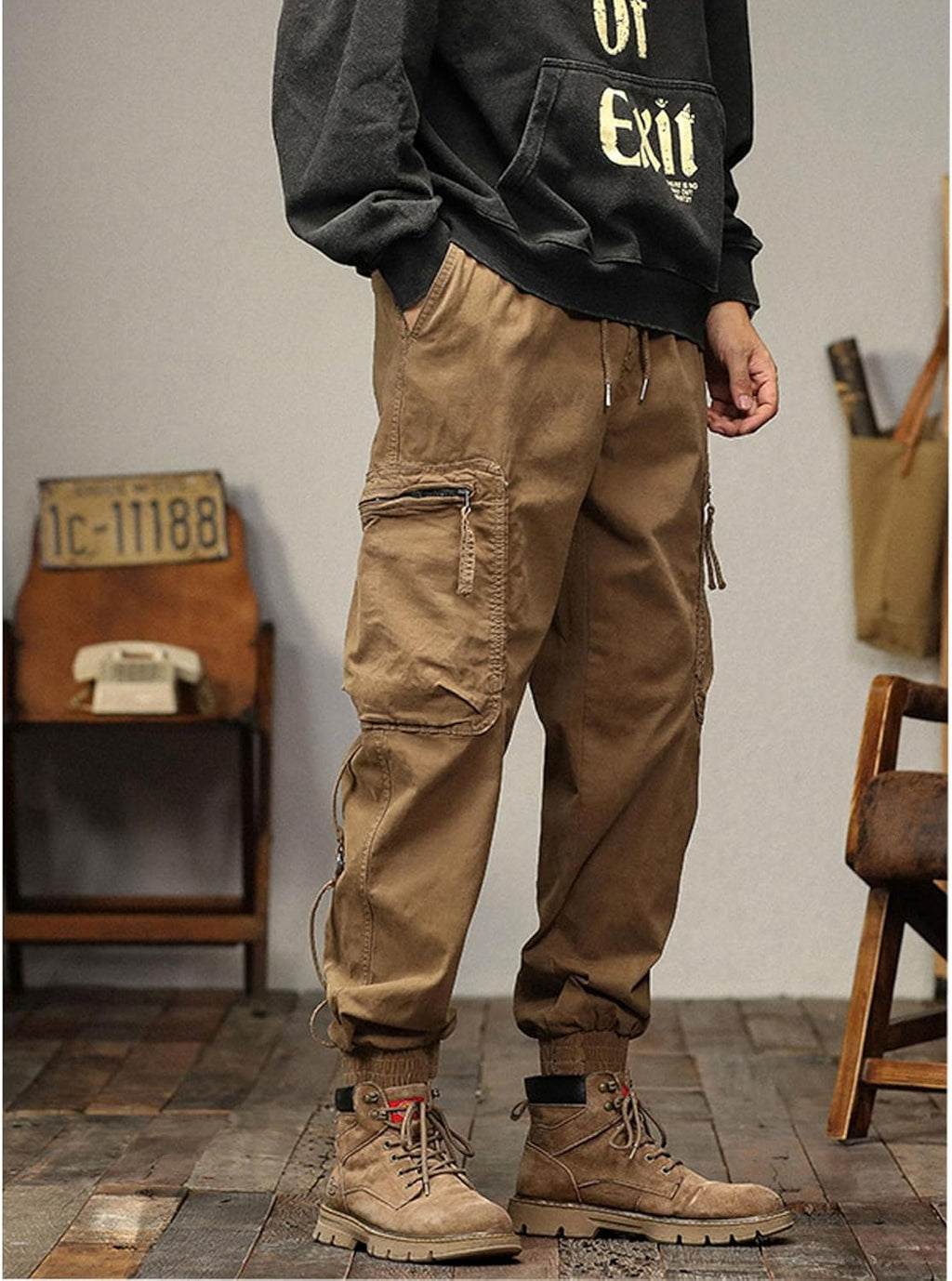 Urban Multi-Pocket Cargo Jogger Pants