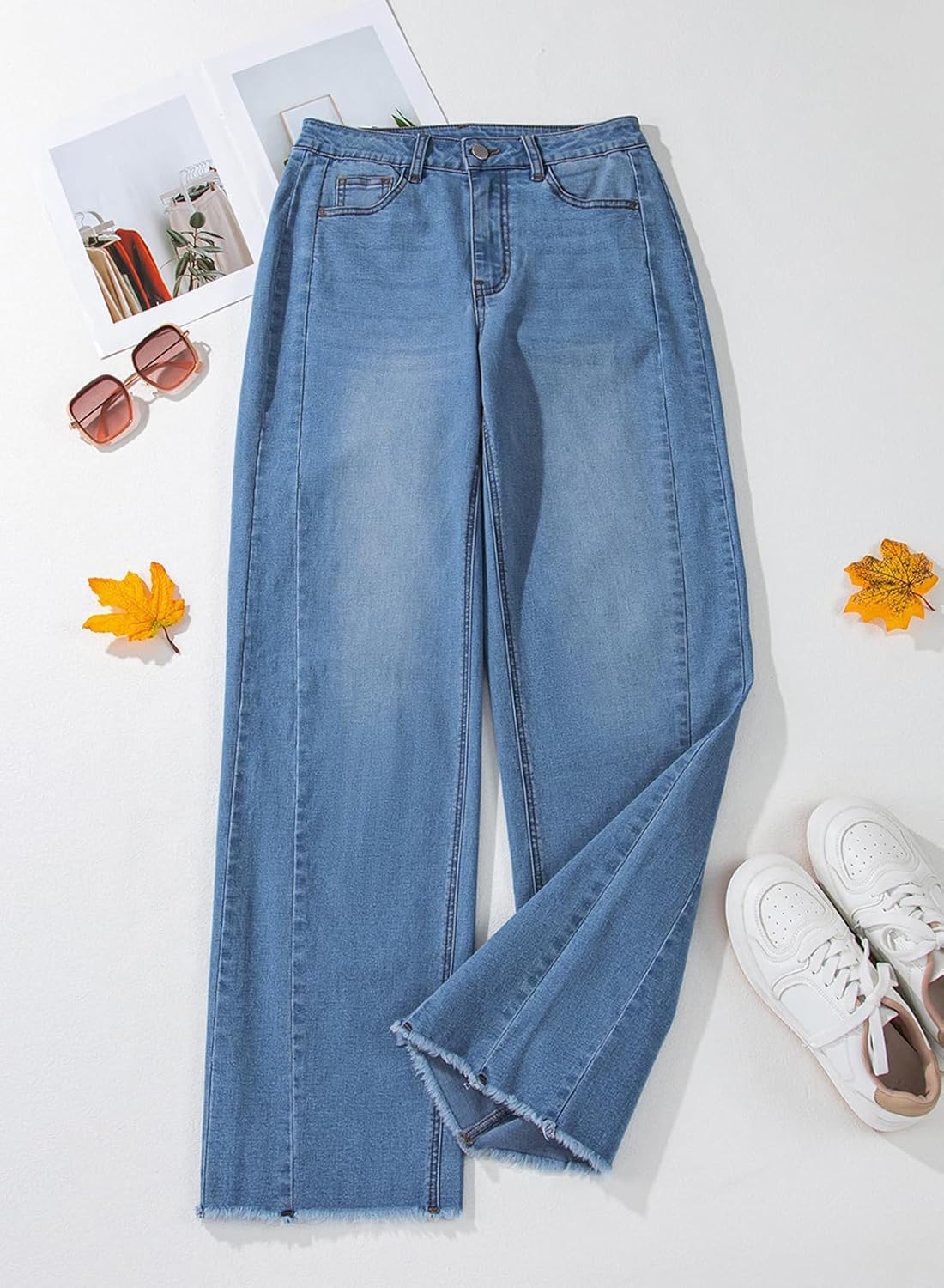 Everyday Wide Leg Jeans