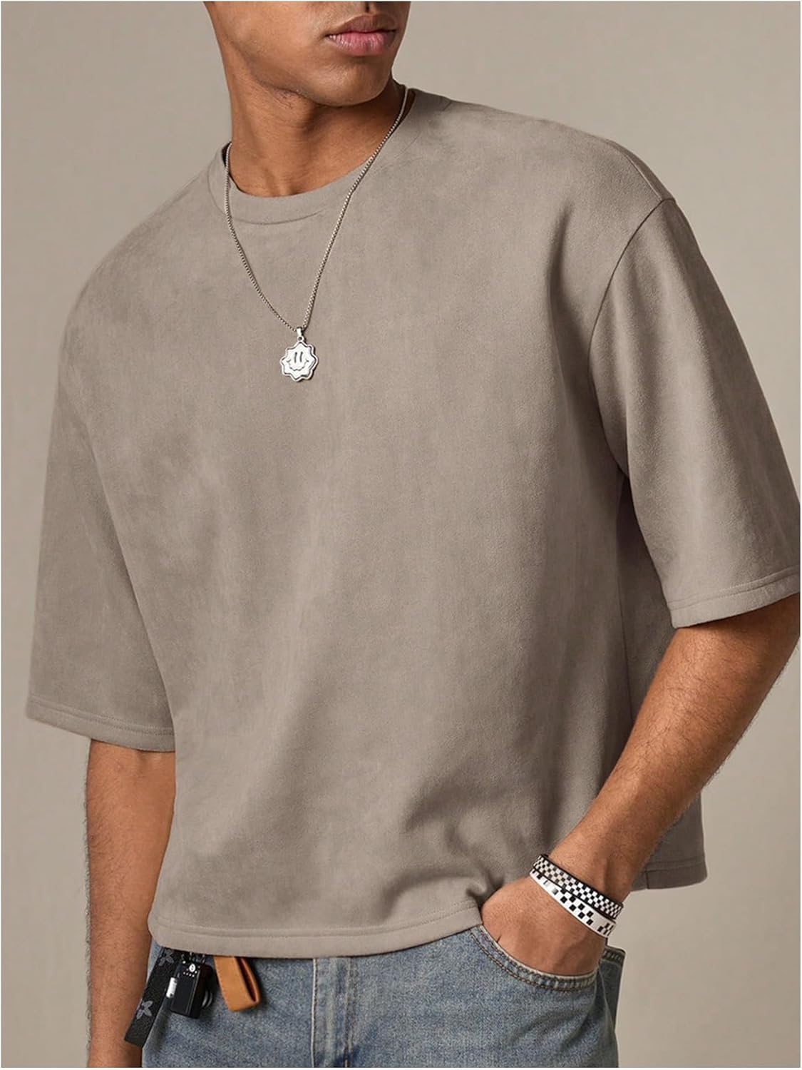 Boxy Crop Street Tee Top