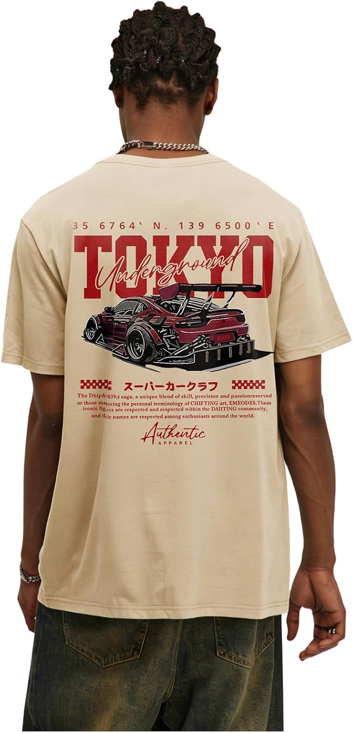 Comfortable Street Graphic Tee Shirt