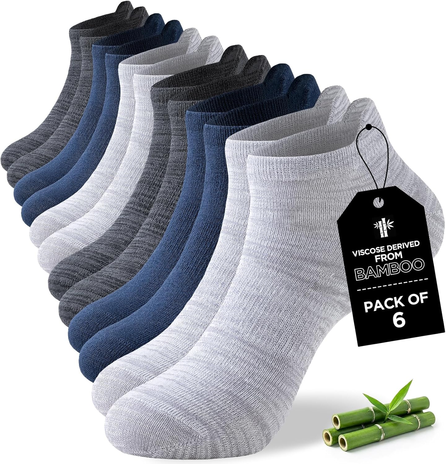 Bamboo Breeze Ankle Comfort Socks