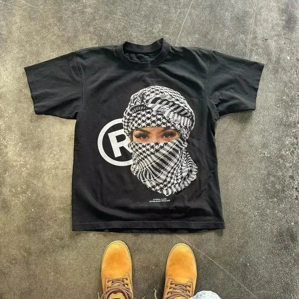Retro Streetwear Graphic Tee