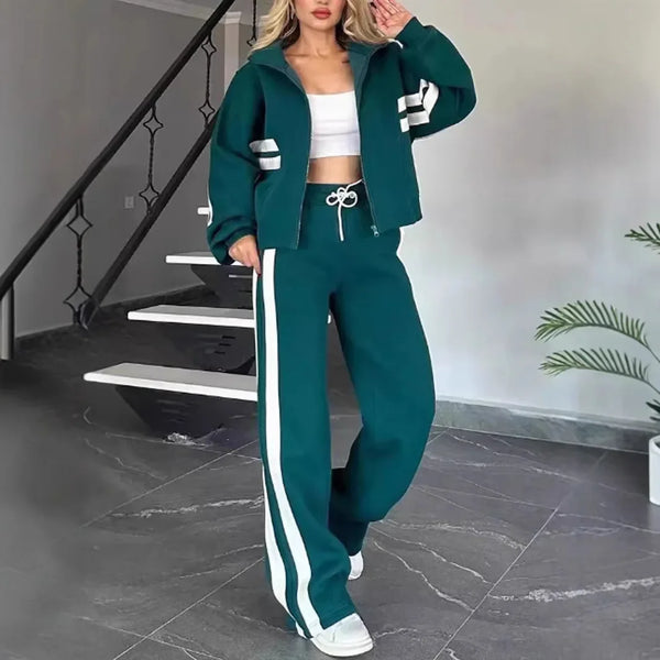 Everyday Striped Track Set
