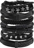 Rugged Braided Leather Cuff
