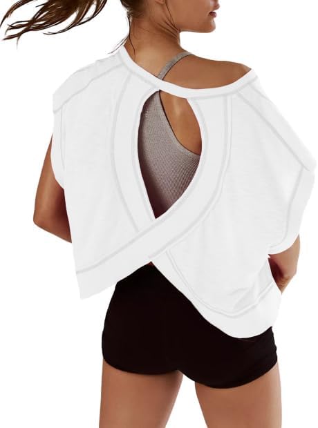 Breezy Motion Open-Back Active Tee
