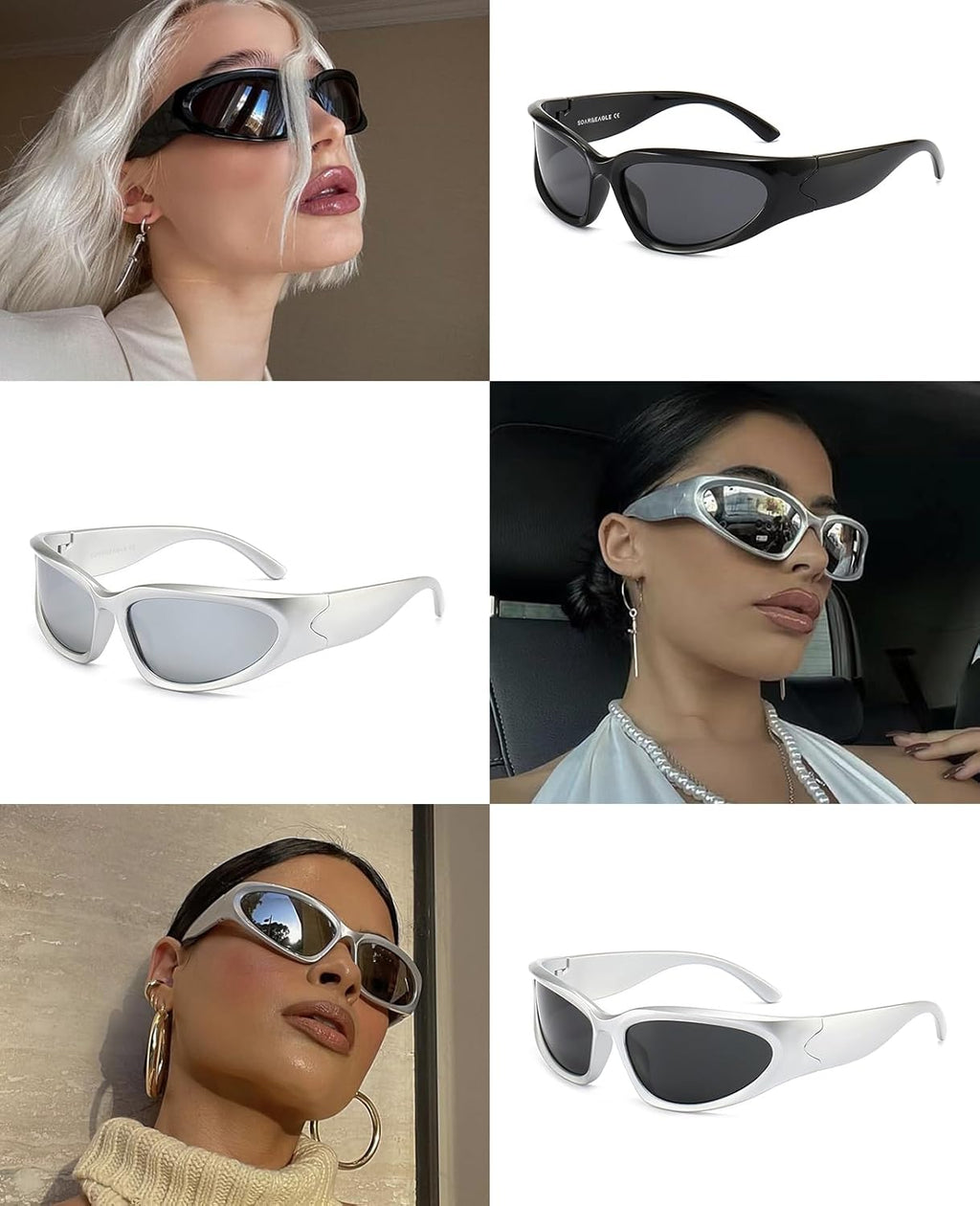 Polarized Sport Wrap Shades