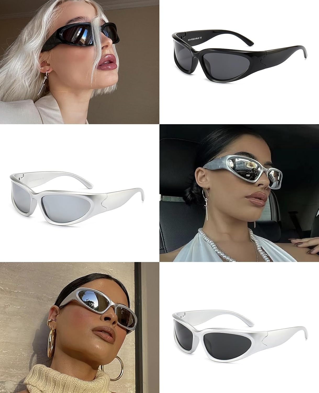 Polarized Sport Wrap Shades