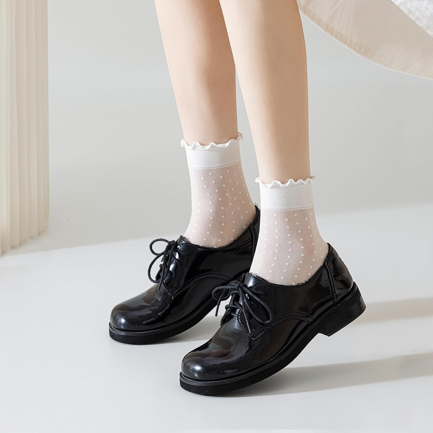Silk Sheer Ankle Socks