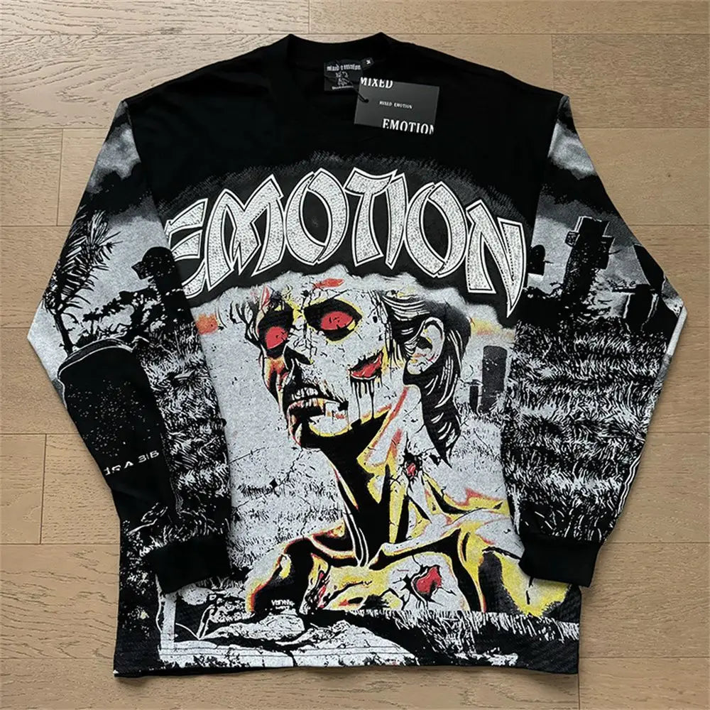 Mixed Emotion Oversized Tee