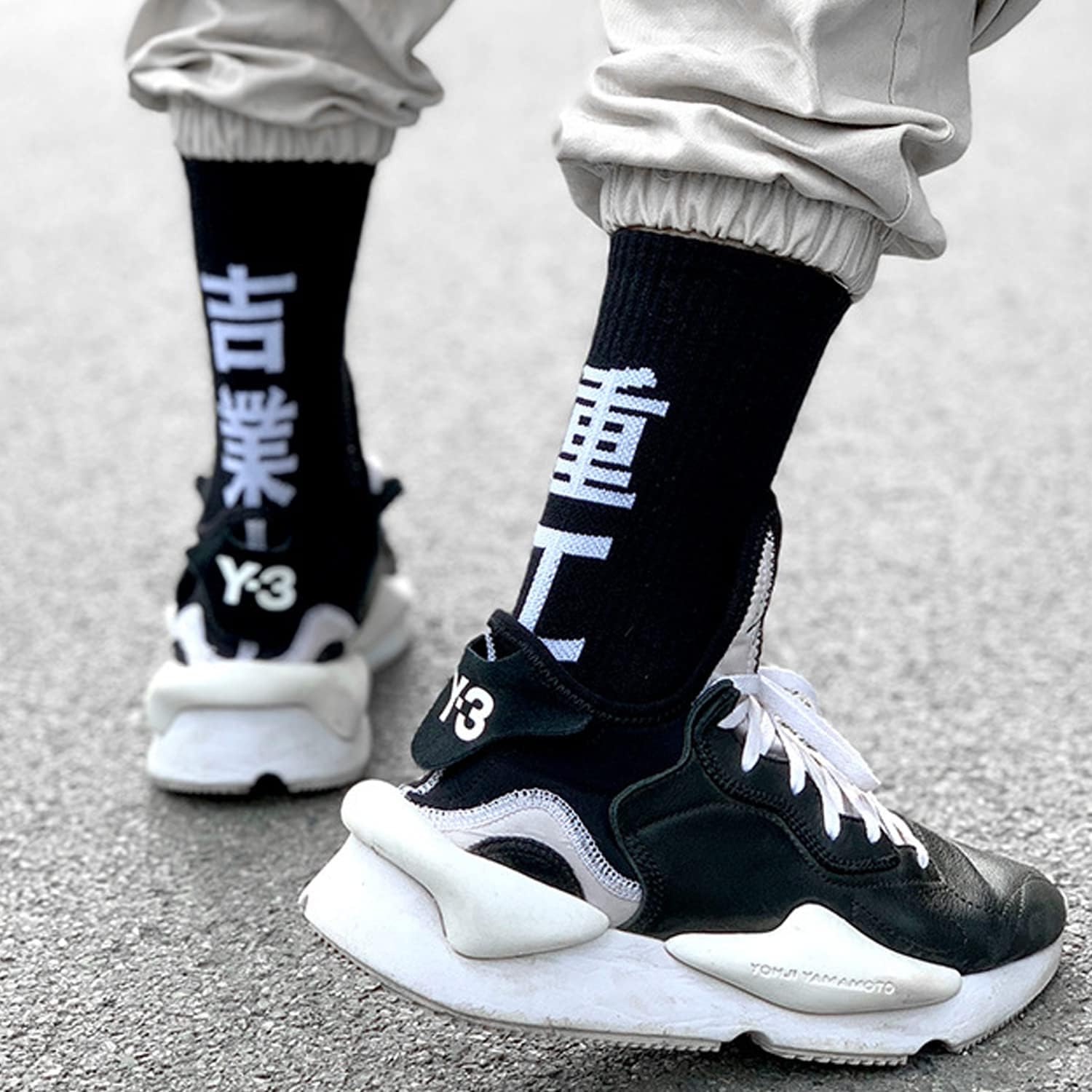 Urban Kanji Crew Socks
