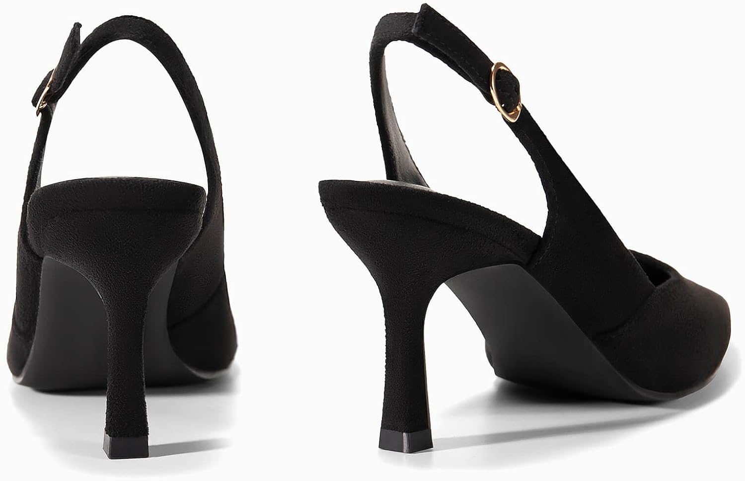 Sharp Comfort Kitten Heels