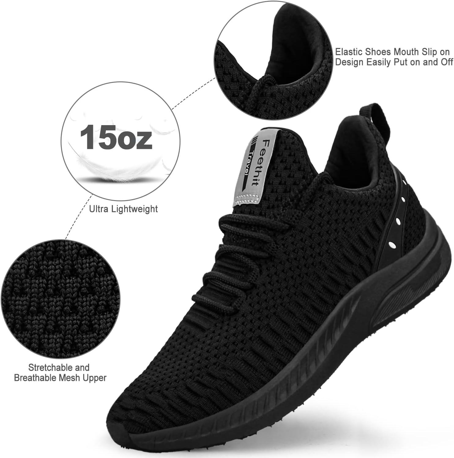 BladeFit Breathable Lightweight Slip-On Sneakers