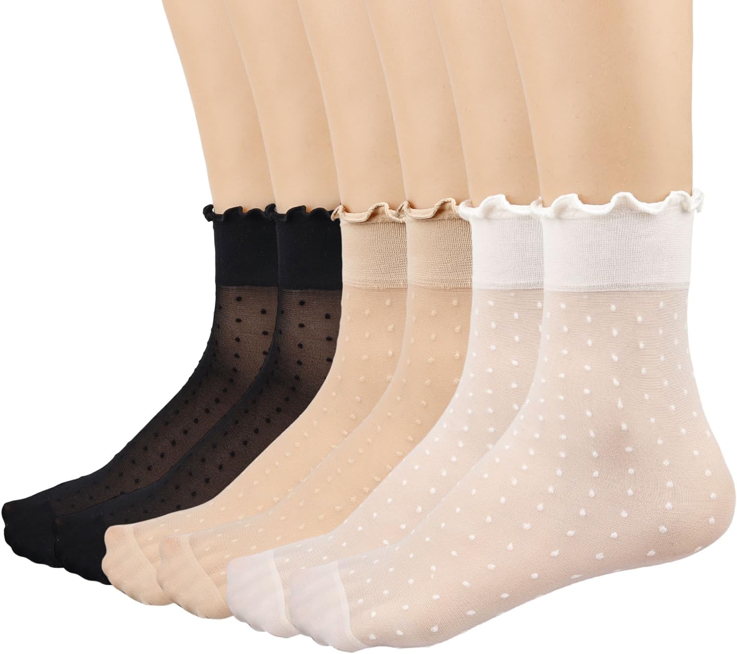 Silk Sheer Ankle Socks