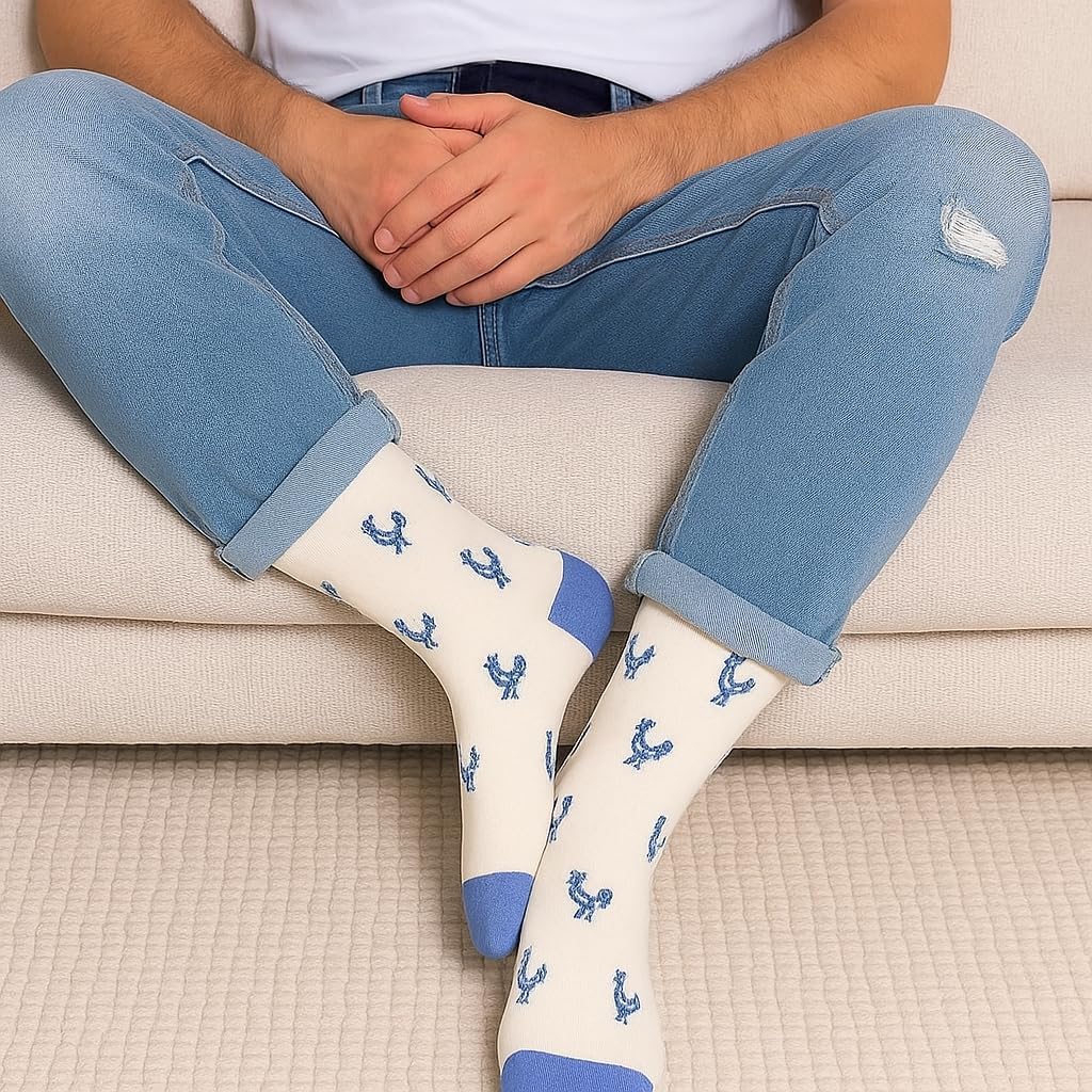 Kakapo Steps Dress Socks