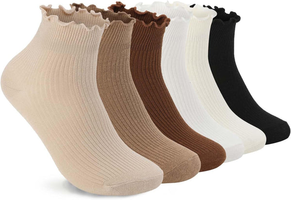Everyday Ruffle Crew Socks