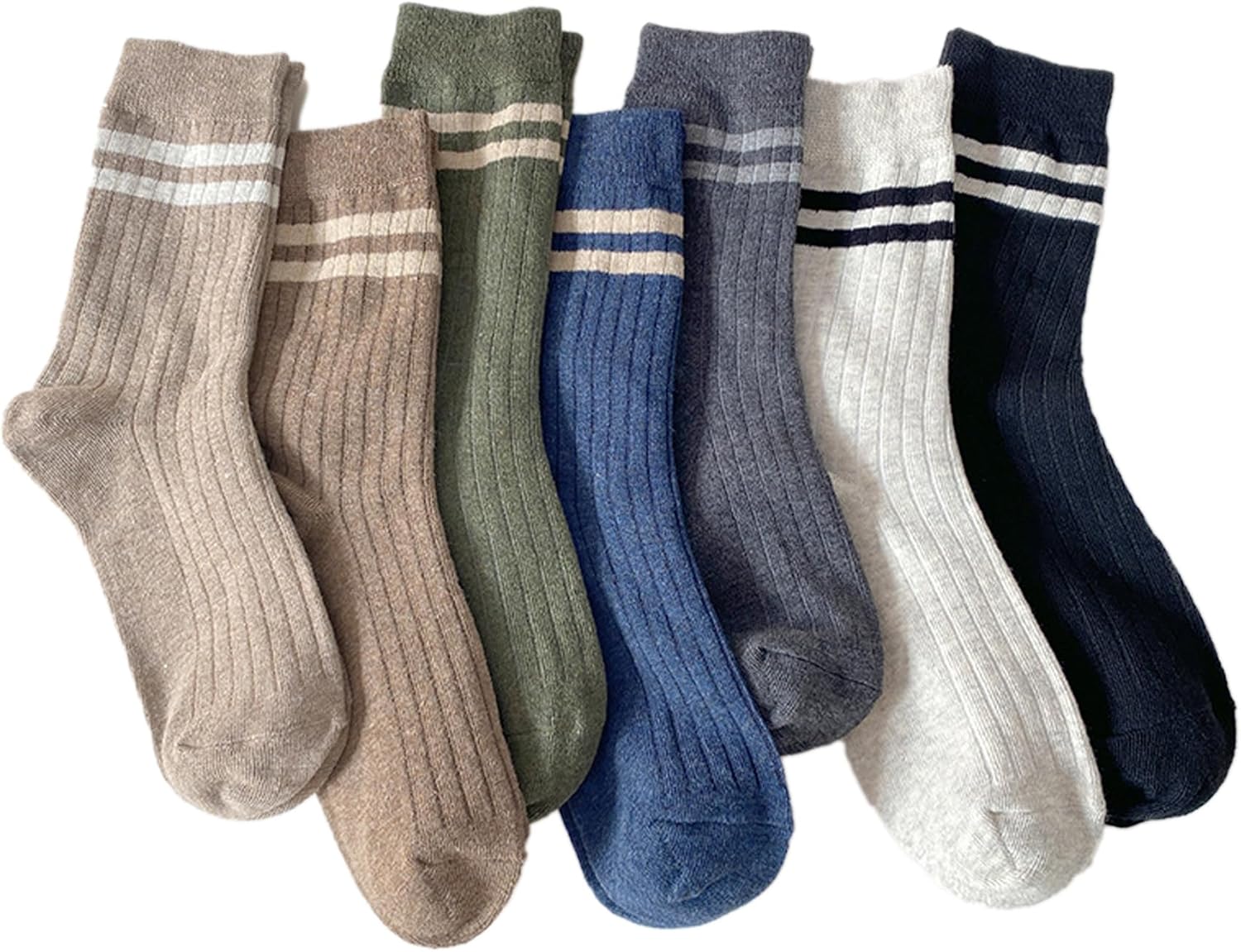 Retro Stripe Comfort Socks