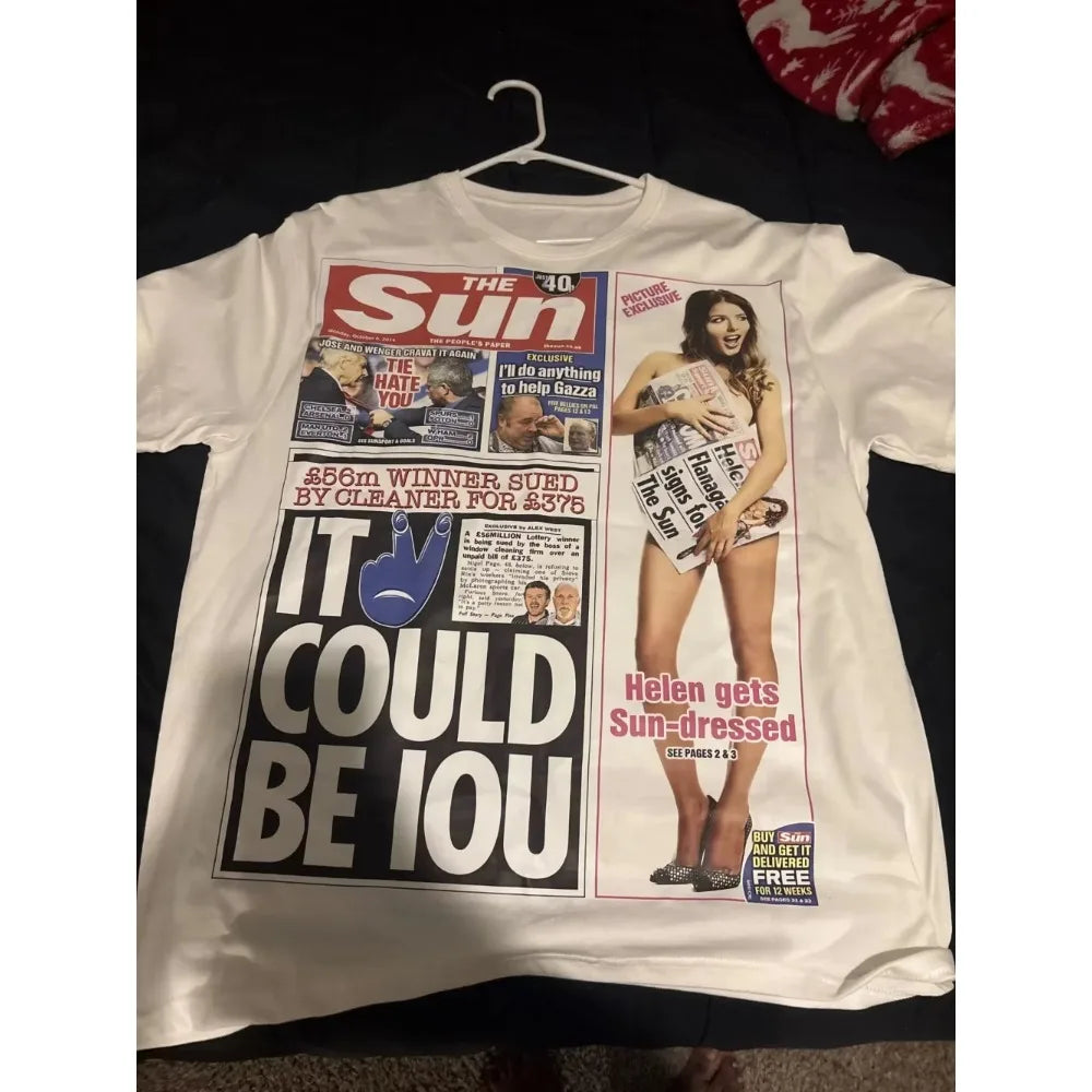 Retro Streetwear Graphic Tee