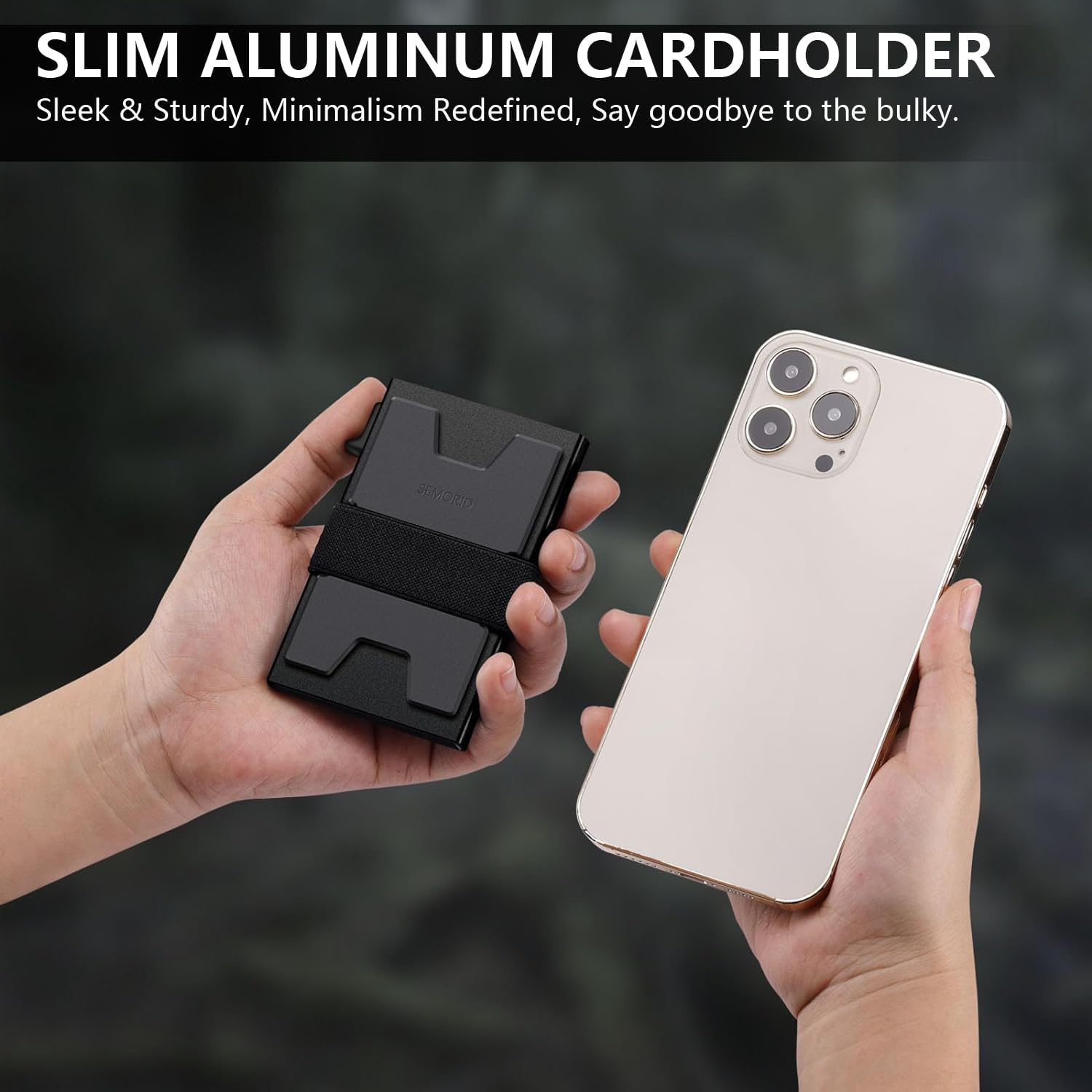 Slim Pocket Pop-Up Card Wallet