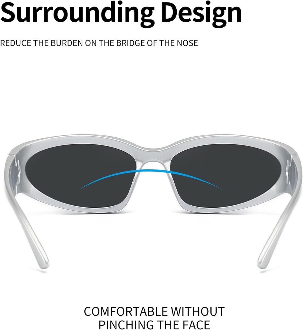 Polarized Sport Wrap Shades