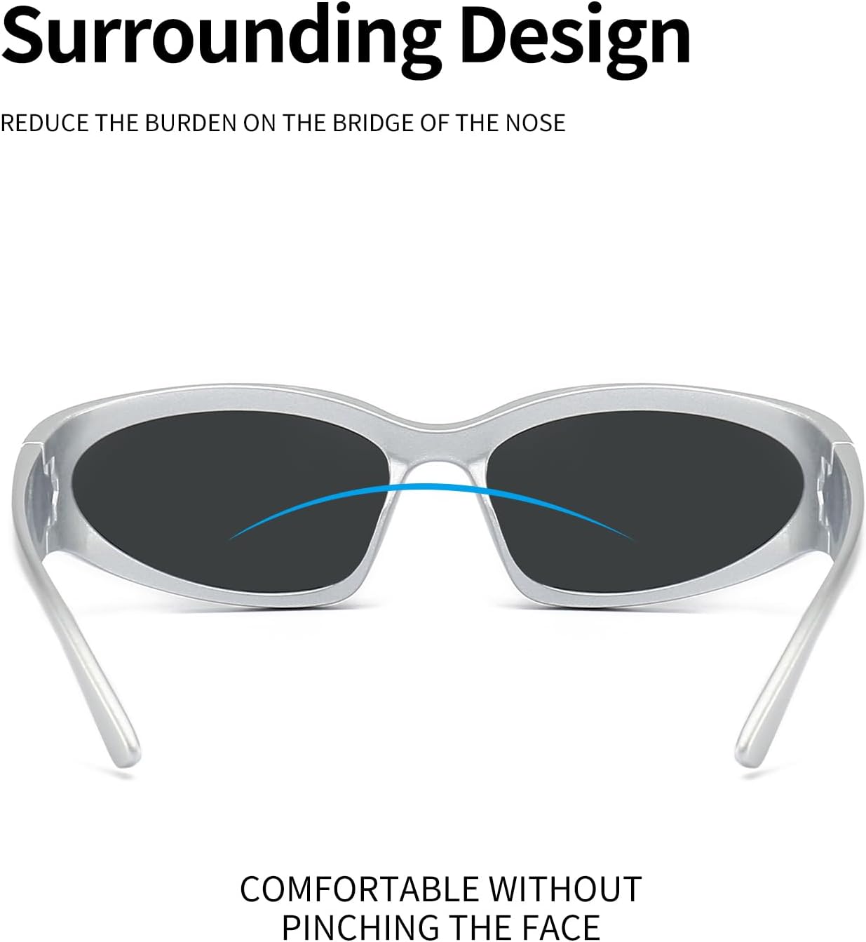 Polarized Sport Wrap Shades