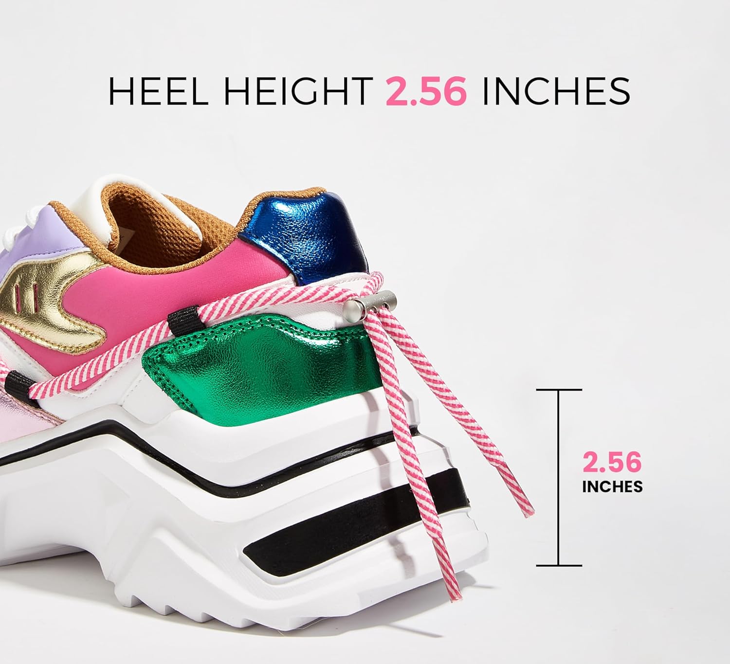 Colorpop Platform Sneakers
