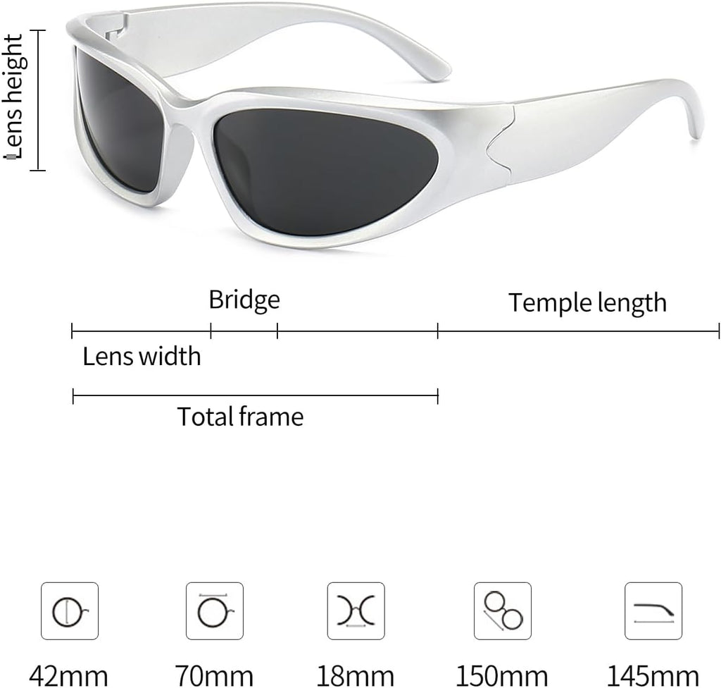 Polarized Sport Wrap Shades