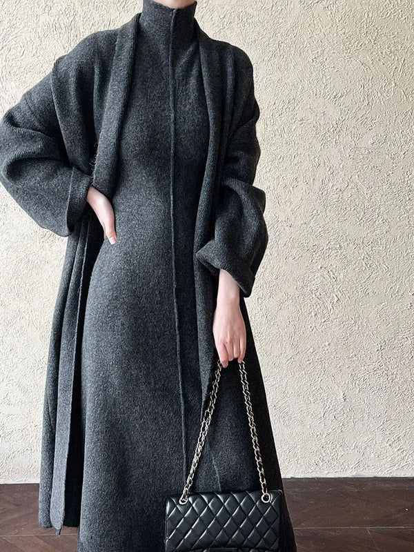 Cozy Knit Turtleneck Set