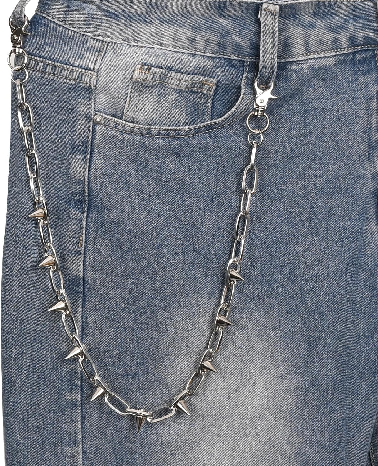 Rivet Punk Wallet Chain