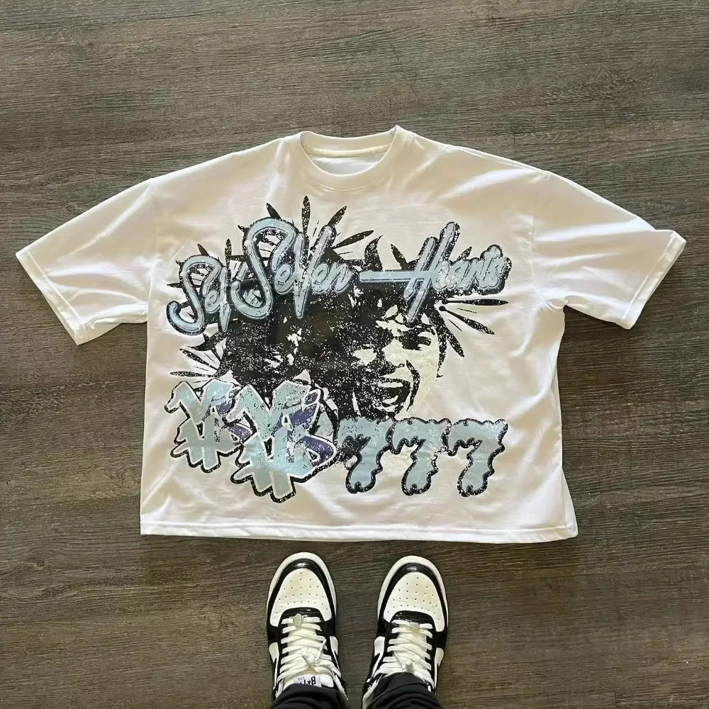 Retro Streetwear Graphic Tee